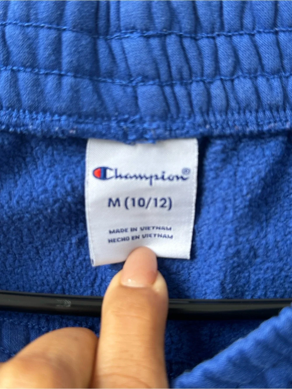 Champion Royal Blue Embossed Logo Hoodie